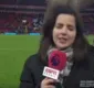 
                  Repórter da ESPN Brasil leva bolada em transmissão ao vivo