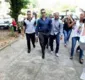
                  Após 3 horas, ex-BBB Marcos deixa Delegacia da Mulher no Rio
