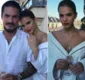 
                  Bruna Marquezine posa de roupão em sacada de hotel em Paris