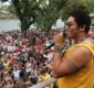 
                  Ex-timbaleiro arrasta multidão em primeiro show solo no Dique