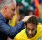 
                  Após crítica de Tite, patrocinadora muda campanha com Neymar