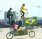 
                  Copa 2018: brasileiro vive seu 8º Mundial em superbicicleta; veja