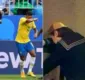 
                  Comemoração de gol de Neymar lembra choro do Kiko de 'Chaves'