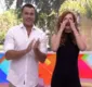 
                  Joaquim Lopes e Sophia Abrahão se despedem do 'Vídeo Show'