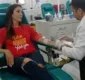 
                  Ivete Sangalo surpreende ao surgir no Hemoba para doar sangue