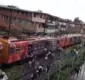 
                  Pane elétrica faz passageiros pularem do trem do Subúrbio; vídeo