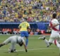 
                  Brasil massacra o Peru no embalo de Everton Cebolinha