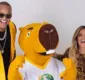 
                  Léo Santana e Karol G cantam música tema da Copa América 2019