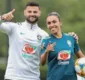 
                  Marta samba, mas é dúvida para jogo contra a Austrália