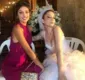 
                  Camila e Valéria se beijam em 'Órfãos da terra'