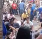 
                  Marquise desaba durante desfile e deixa feridos em Candeias