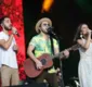 
                  Banda Melim leva positividade para público em show no FV