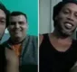 
                  Ronaldinho grava vídeo na penitenciária para família de preso