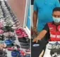 
                  Homem é preso depois furtar 126 pares de chinelos por fetiche