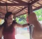 
                  Ivete Sangalo posta vídeo 'descendo a porrada' em boxe