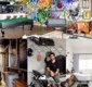 
                  Com paredes grafitadas, casa de Caio Castro rende assunto na web