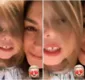 
                  Filha de Thais Fersoza invade gravação da mãe: 'eu amo ela'