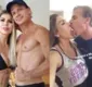 
                  Túlio Maravilha e esposa viralizam na web após trocarem beijão