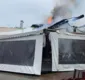 
                  Incêndio atinge quiosque de bares no Imbuí