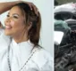 
                  Cantora gospel sofre acidente grave de carro e é internada