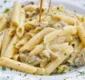 
                  No micro-ondas: confira receita de penne ao molho de queijo