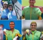 
                  Brasil garante 19 pódios e iguala recorde de medalhas na história