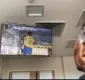 
                  Em recuperação no hospital, Pelé admira Marta na TV