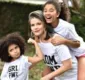 
                  Samara Felippo exibe mensagens racistas direcionadas às filhas