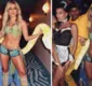 
                  'Halloween': Anitta usa look icônico de Britney Spears