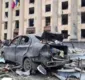 
                  Míssil russo atinge prédio do governo de Kharkiv, na Ucrânia