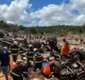 
                  Caminhão despenca de ponte e motorista fica ferido na Bahia