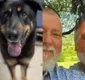 
                  Cão abandonado 'por ser gay' é adotado por casal homossexual
