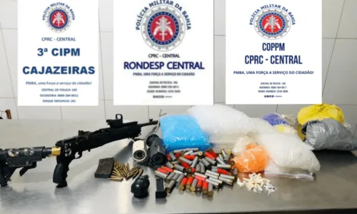 
				
					Fuzil, granada e drogas são apreendidas em Águas Claras
				
				