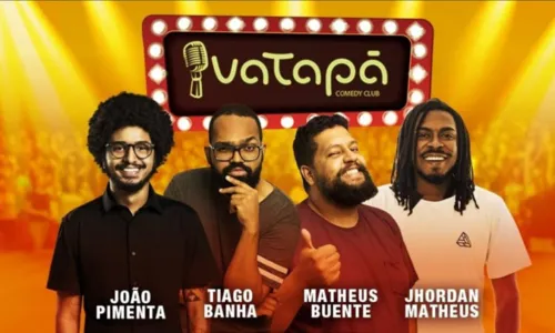 
				
					Vatapá Comedy Club retorna aos palcos em Salvador de casa cheia e planeja turnê nacional
				
				