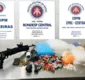 
                  Fuzil, granada e drogas são apreendidas em Águas Claras