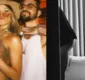 
                  Namorada de Caio Castro exibe bumbum do ator em foto no banheiro