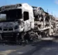
                  Incêndio destrói caminhão-cegonha com 11 carros novos na BA