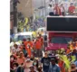 
                  Multidão faz procissão de Ramos na cidade de Candeias