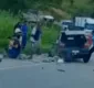 
                  Colisão de caminhão com carro deixa uma pessoa morta e 2 feridos