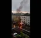 
                  Vídeo: Poste pega fogo no bairro do Doron, em Salvador