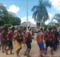 
                  Indígenas Pataxós Hã-Hã-Hães protestam contra violência de policiais no sul da Bahia