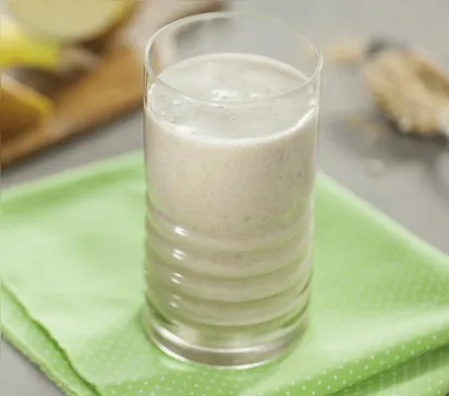 
		Clássico rapidinho: aprenda a fazer vitamina de banana com maçã para café da manhã