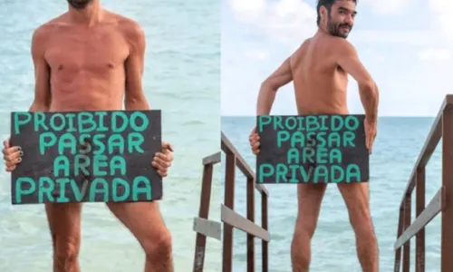 
				
					Caio Blat posa sem roupa e provoca fãs: 'Muita gente pedindo para ver'
				
				