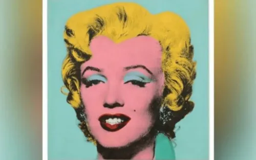 
				
					Feito por Andy Warhol, retrato de Marilyn Monroe é vendido por R$1 bilhão
				
				