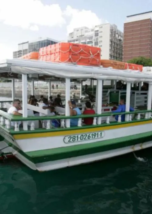 
				
					Travessia Salvador - Mar Grande tem embarque sem filas e saídas a cada 30 minutos nesta quinta-feira; veja boletim
				
				