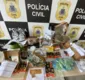 
                  Filhote de jiboia e drogas são achados em pacotes transportados nos Correios na BA
