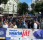 
                  Servidores municipais realizam protesto e bloqueiam centro de Salvador