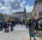 
                  Servidores municipais realizam protesto no Centro Histórico, em Salvador