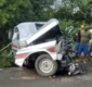 
                  Vídeo: Batida entre carro e caminhonete deixa 1 morto e 5 feridos na BA; veículos ficaram irreconhecíveis