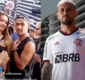 
                  Craque do Flamengo vive affair com modelo e ex-assistente do 'The Voice Kids'